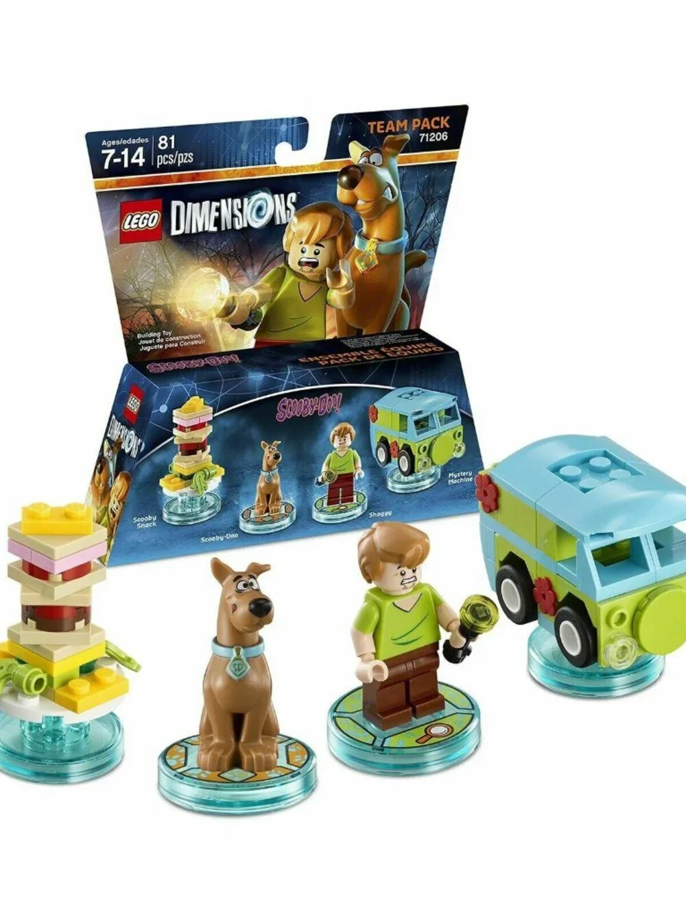 Lego Dimensions Scooby Doo team pack 71206 BRAND NEW SEALED BOX
